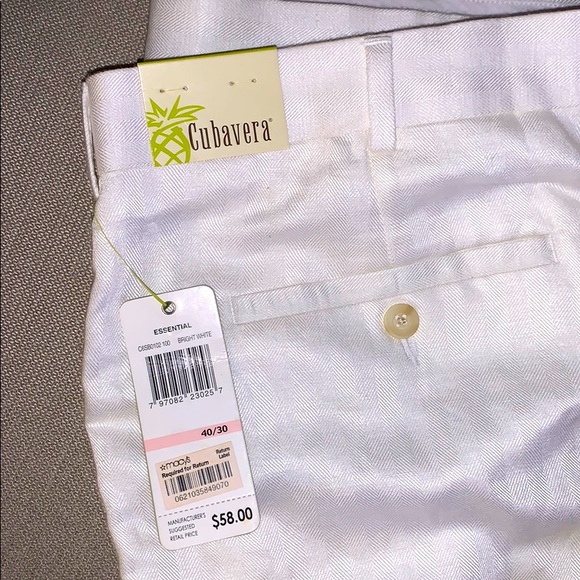 Cubavera men’s casual pant - Picture 2 of 3